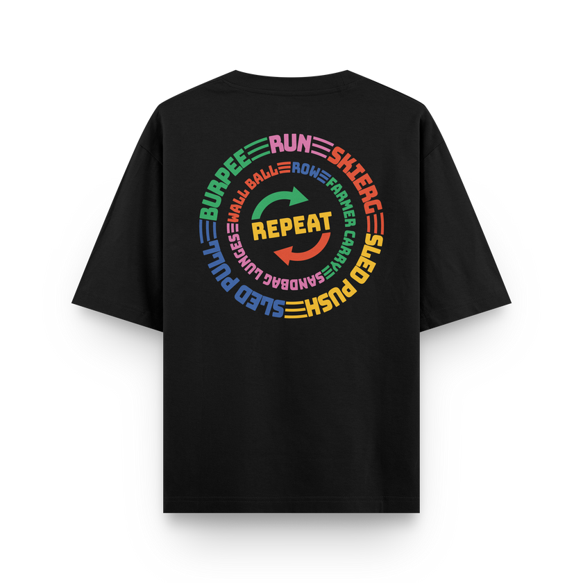 CAMISETA OVERSIZE HYBRID ATHLETE