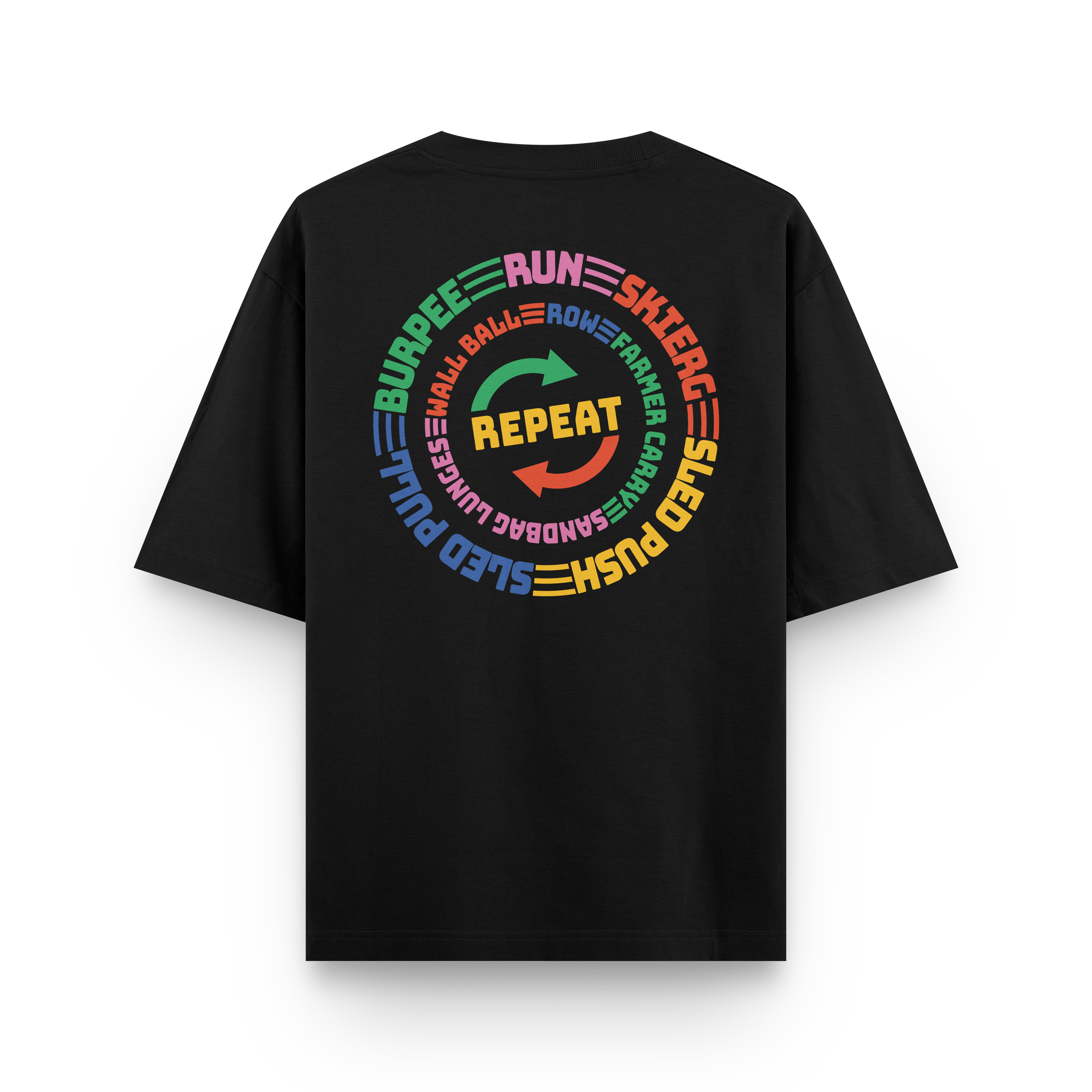 CAMISETA OVERSIZE HYBRID ATHLETE