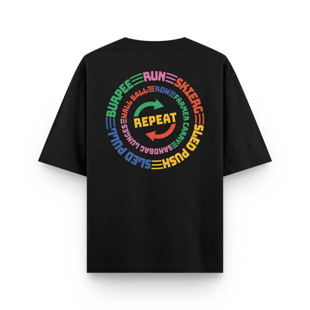 CAMISETA OVERSIZE HYBRID ATHLETE OXO DESIGN