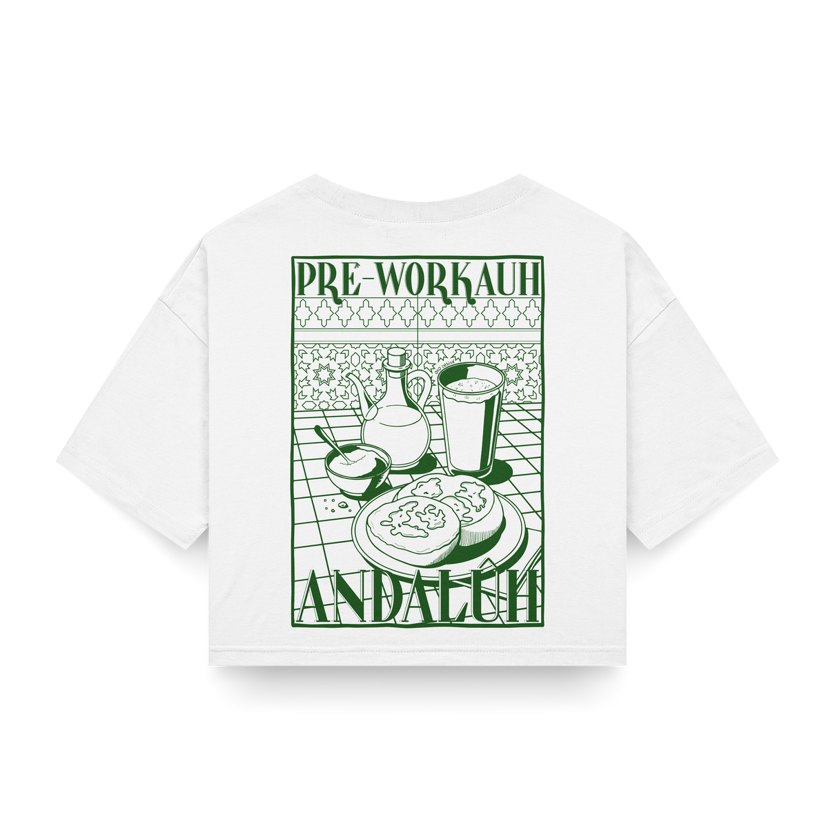 CROP TOP PRE-WORKAUH ANDALÚH