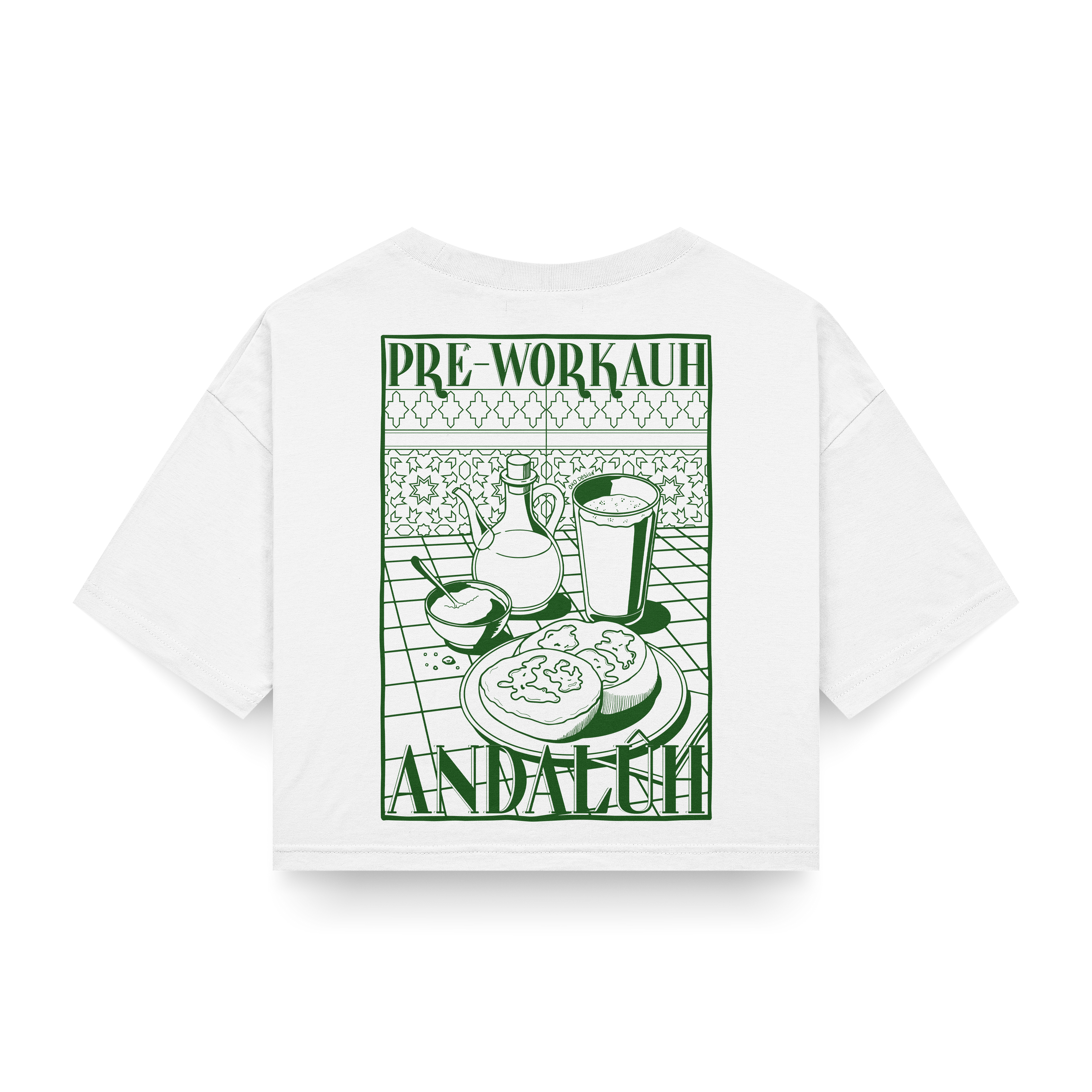 CROP TOP PRE-WORKAUH ANDALÚH
