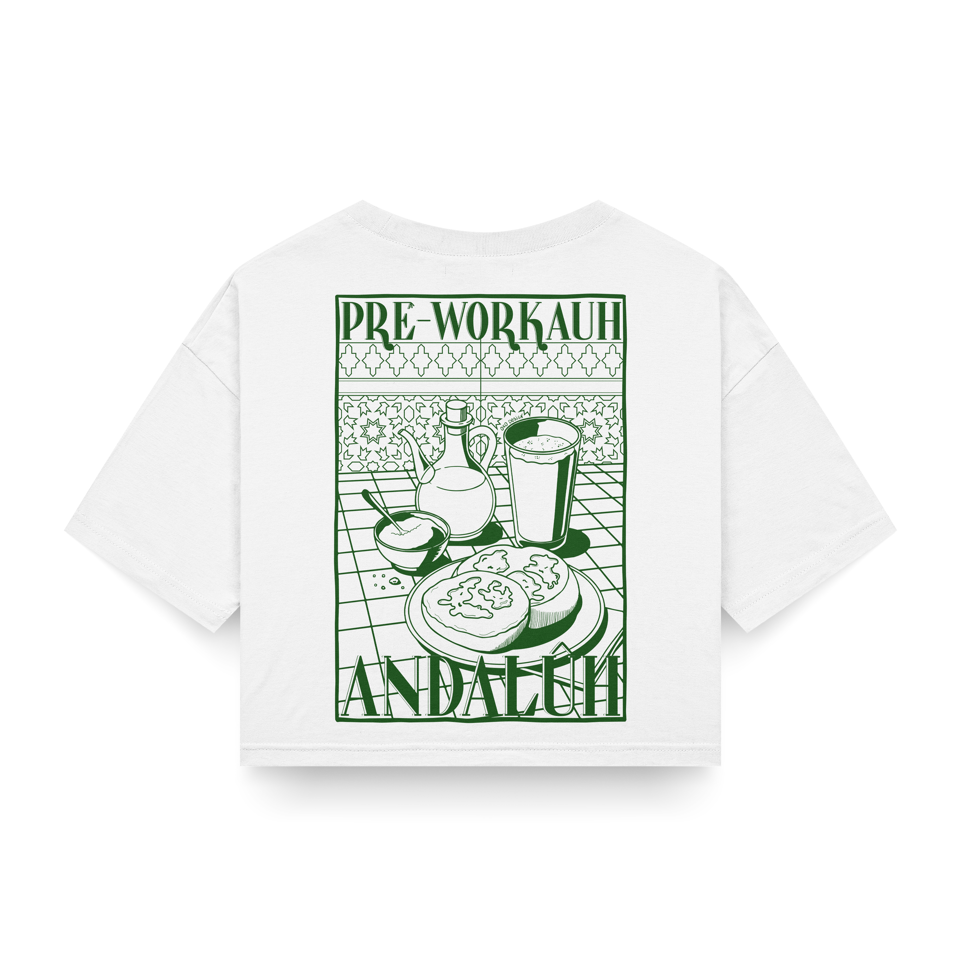 CROP TOP PRE-WORKAUH ANDALÚH