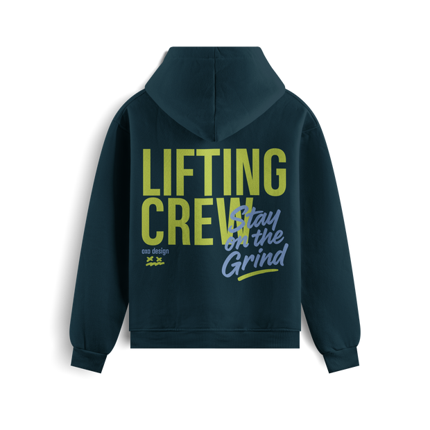 SUDADERA OVERSIZE LIFTING CREW OXO DESIGN