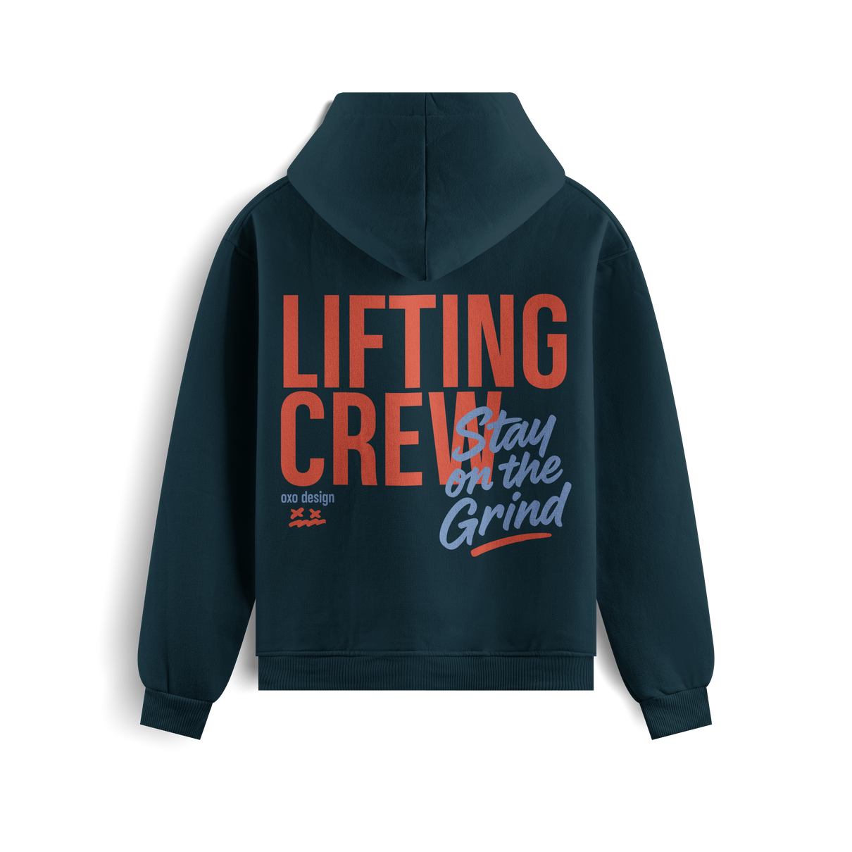 SUDADERA OVERSIZE LIFTING CREW OXO DESIGN
