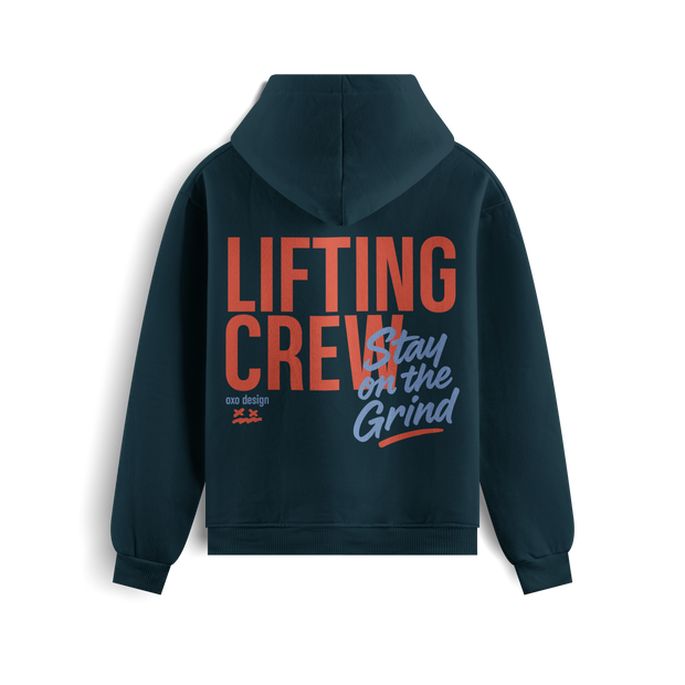 SUDADERA OVERSIZE LIFTING CREW OXO DESIGN
