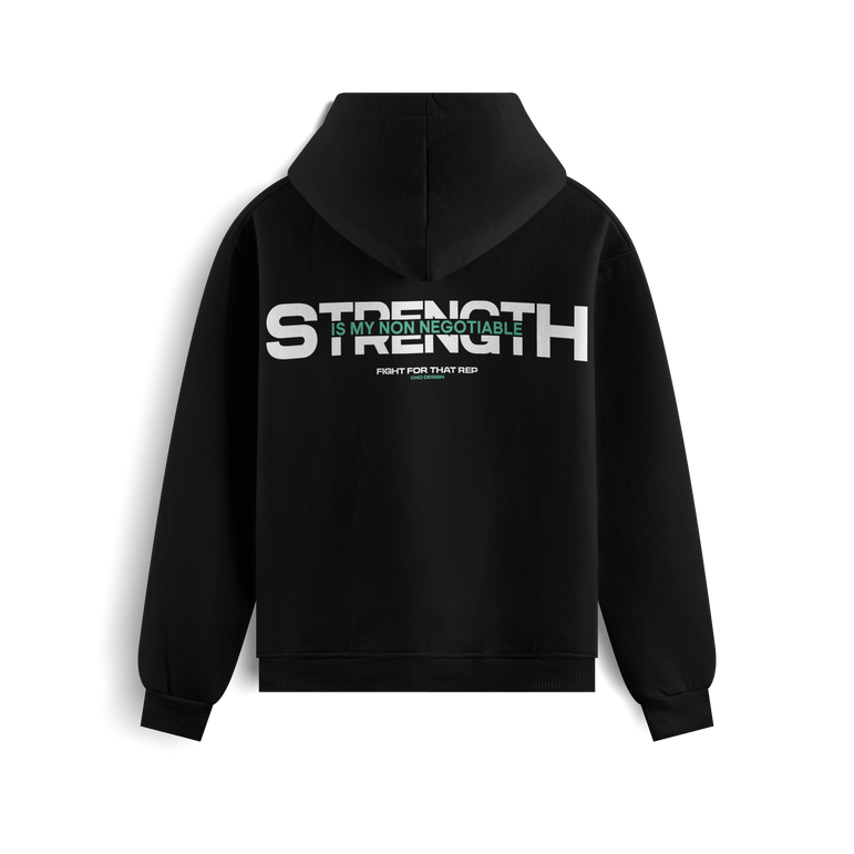 SUDADERA OVERSIZE STRENGTH - NON NEGOTIABLE