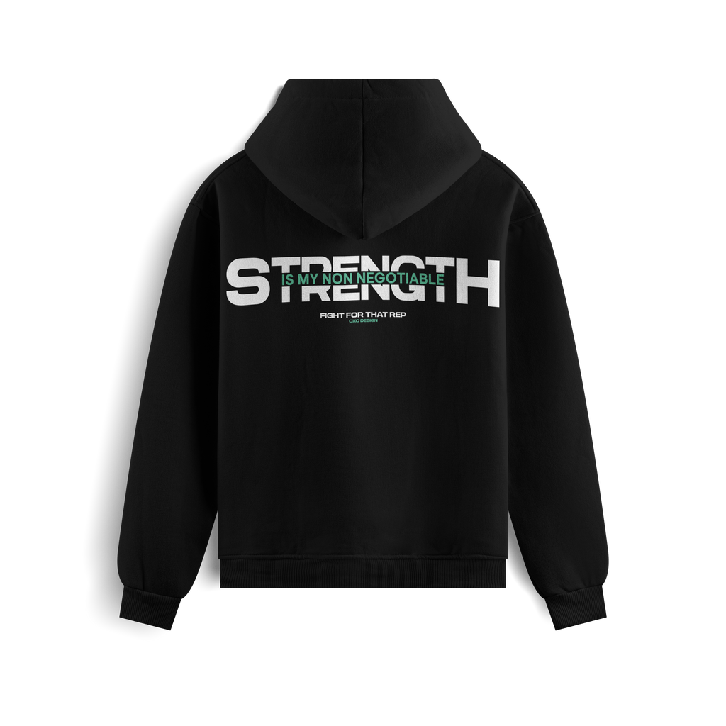 SUDADERA OVERSIZE STRENGTH - NON NEGOTIABLE