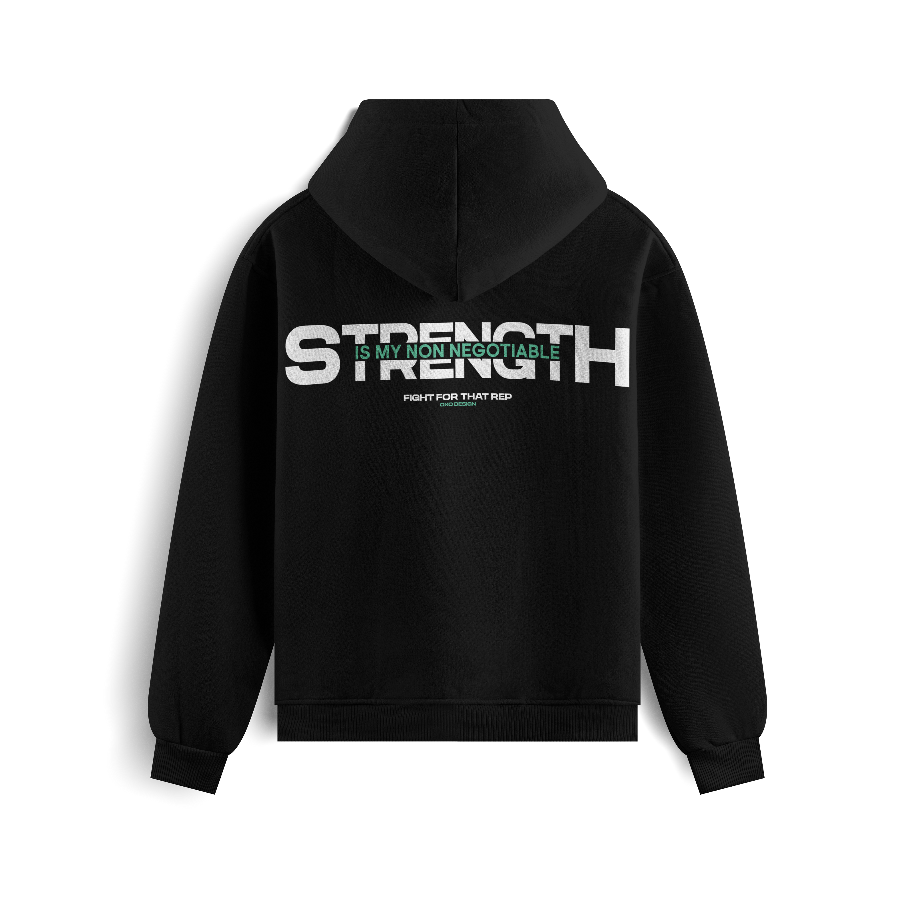 SUDADERA OVERSIZE STRENGTH - NON NEGOTIABLE