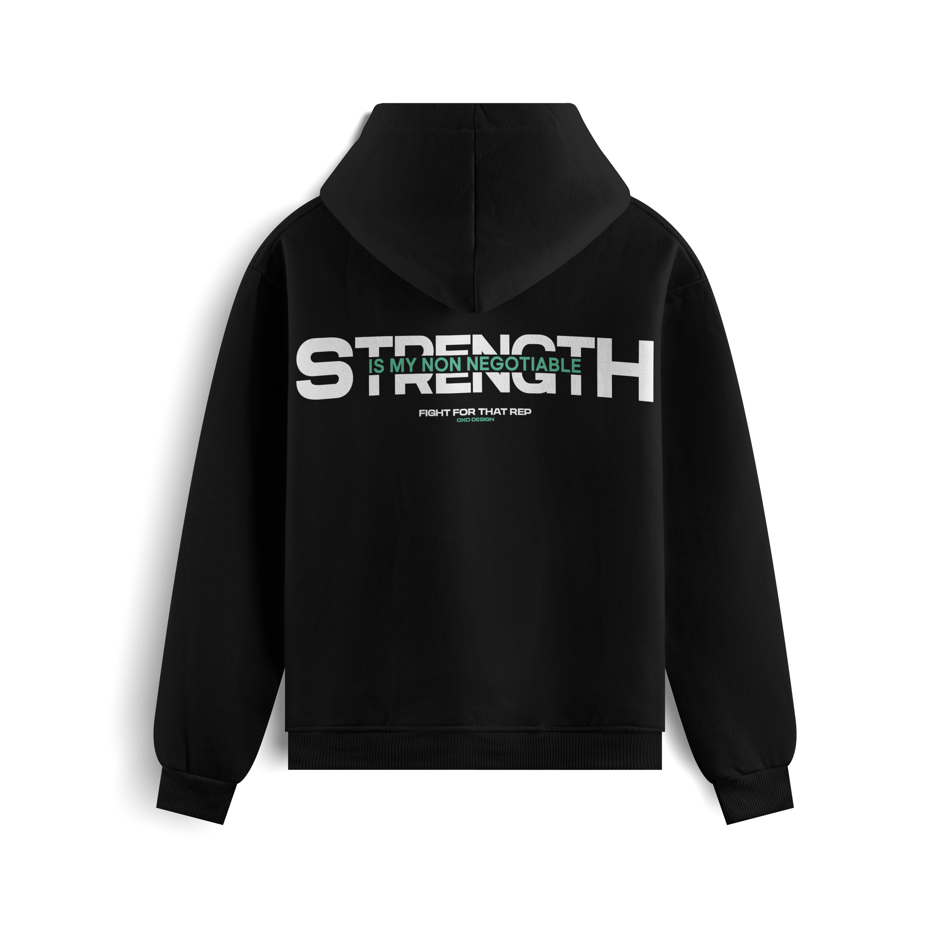 SUDADERA OVERSIZE STRENGTH - NON NEGOTIABLE