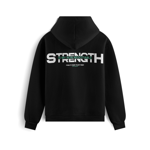SUDADERA OVERSIZE STRENGTH - NON NEGOTIABLE OXO DESIGN