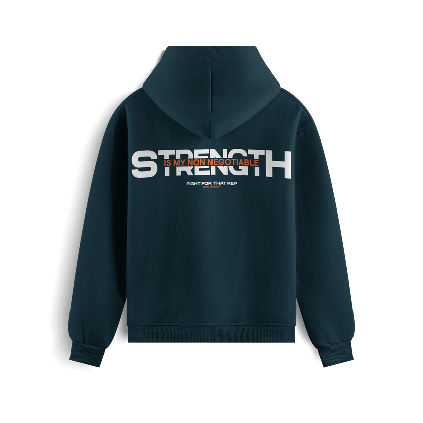 SUDADERA OVERSIZE STRENGTH - NON NEGOTIABLE
