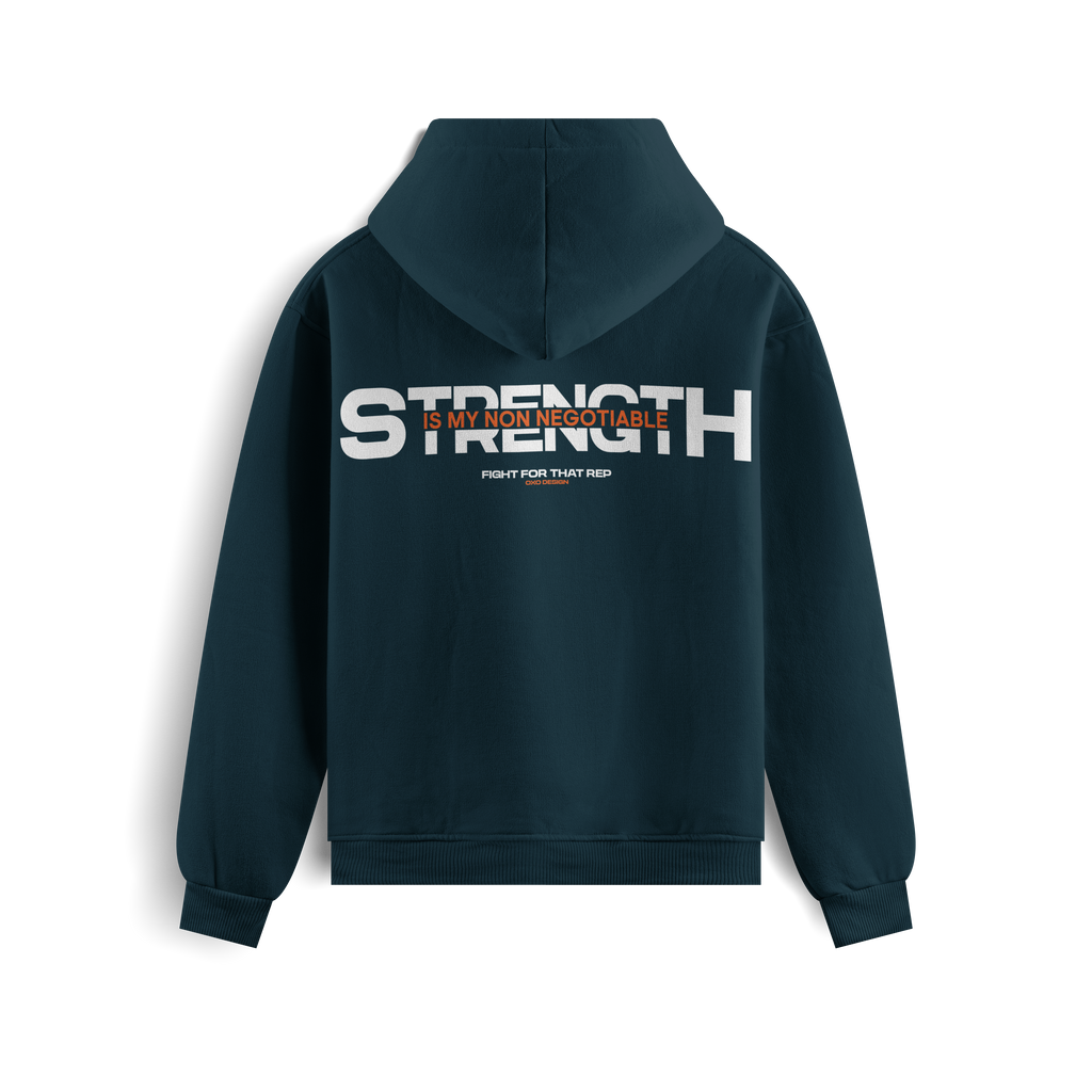 SUDADERA OVERSIZE STRENGTH - NON NEGOTIABLE