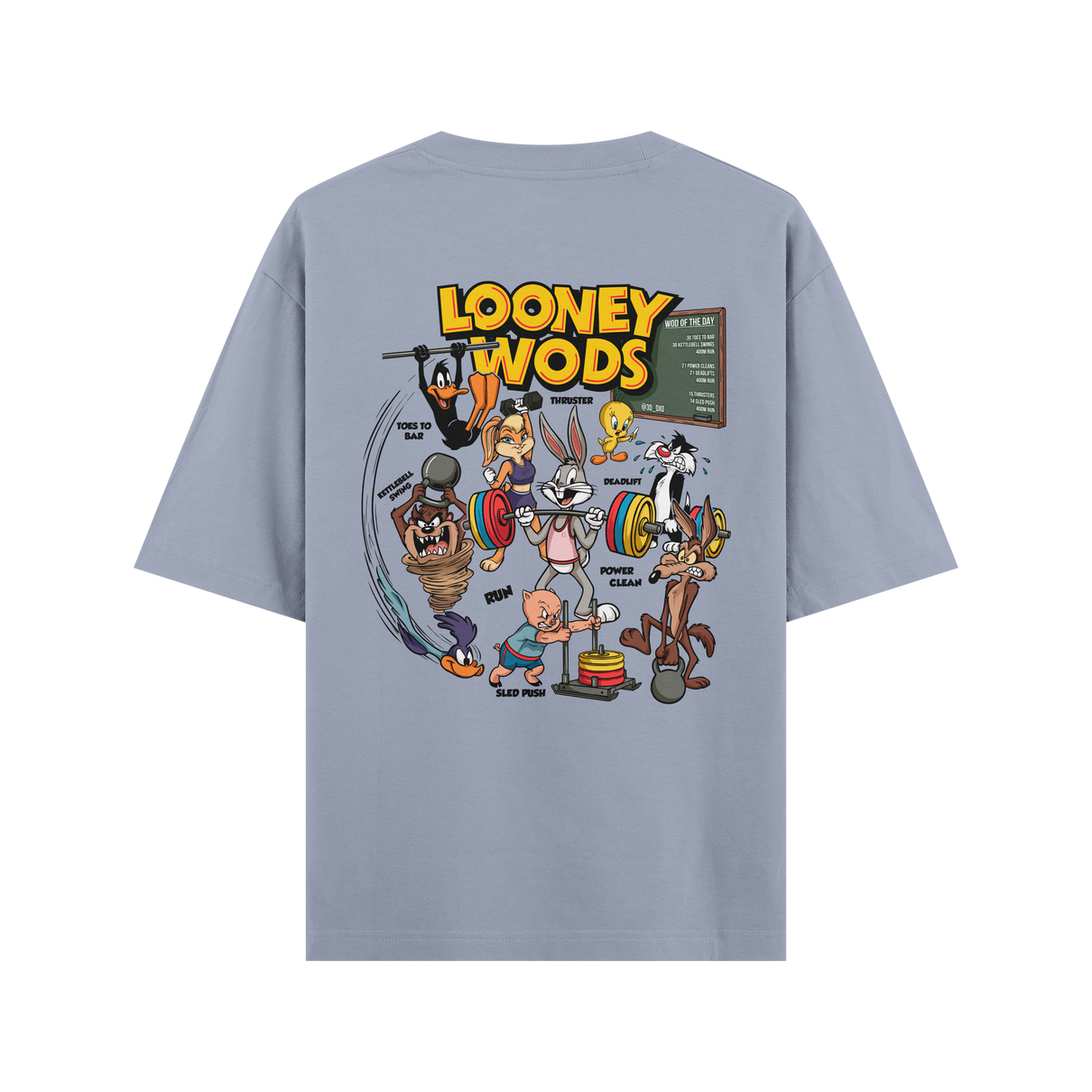 CAMISETA OVERSIZE LOONEY WODS