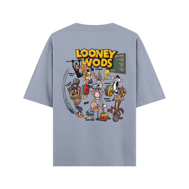 CAMISETA OVERSIZE LOONEY WODS OXO DESIGN